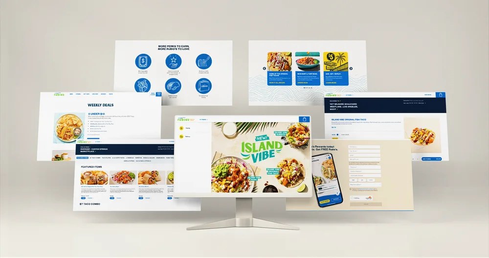 Rubio's online ordering platform